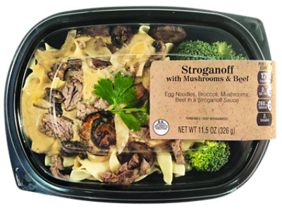 Signature Cafe Mushrooms & Beef Stroganoff - 11.5 OZ - Image 1