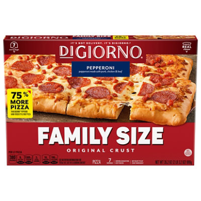 Digiorno Family Size Pepp 35.2oz Box - 39.2 OZ