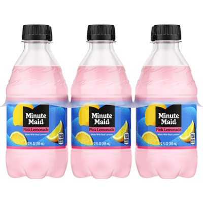 Minute Maid Pink Lemonade In Bottle - 6-12 Fl. Oz. - Image 1