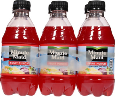 Minute Maid Fruit Punch Pack In Bottles - 6-12 Fl. Oz. - Image 6