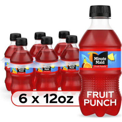 Minute Maid Fruit Punch Pack In Bottles - 6-12 Fl. Oz. - Image 1