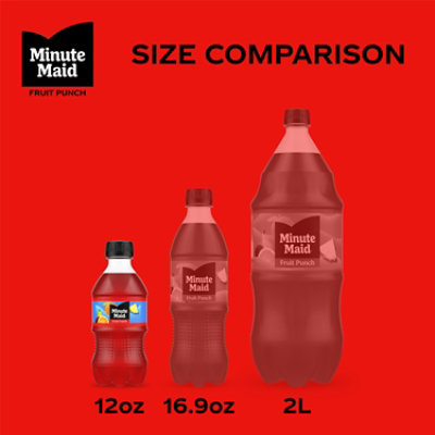 Minute Maid Fruit Punch Pack In Bottles - 6-12 Fl. Oz. - Image 2