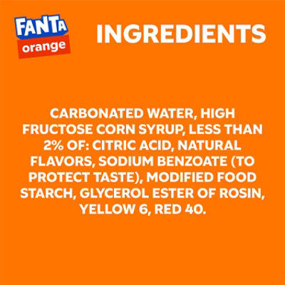 Fanta Soda Orange Pack In Bottles - 6-12 Fl. Oz. - Image 5