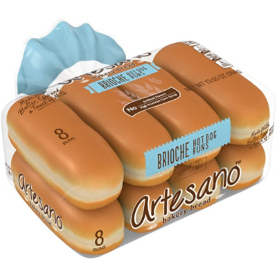 Alfaro's Artesano Brioche Hot Dog Buns - 13.5 Oz - Image 4