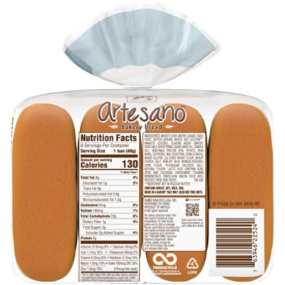 Alfaro's Artesano Brioche Hot Dog Buns - 13.5 Oz - Image 5