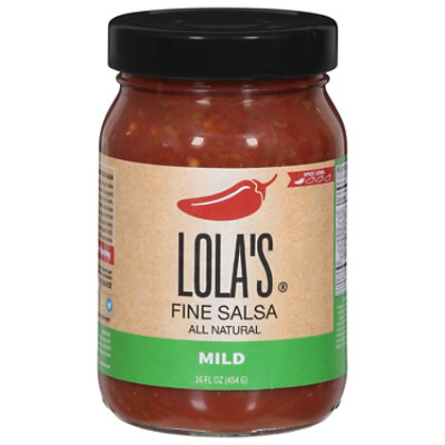 Lolas Fine Hot Sauce Salsa Mild - 16 FZ - Image 2