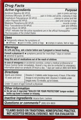 Hyland's Leg Cramps Relief - 100 Count - Image 5