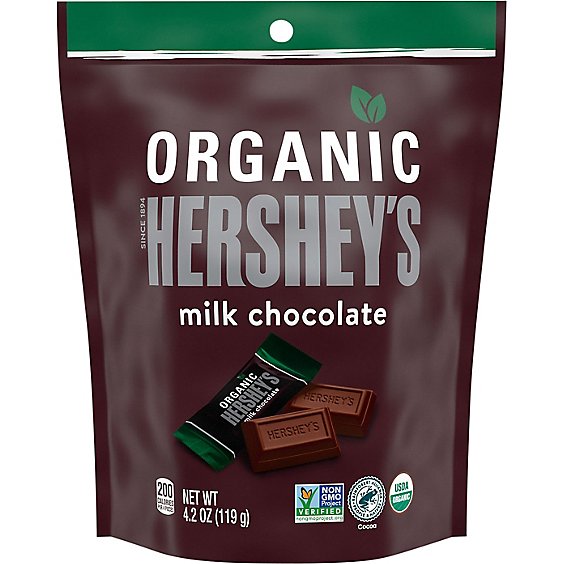 Hersheys Organic Milk Chocolate - 4.2 OZ