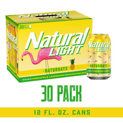 Natural Light Naturdays Pineapple Lemonade In Cans - 30-12 FZ