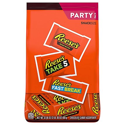 Assortments Reeses Peanut Butter Cups Fast Break Take Five - 32.06 OZ - Image 1