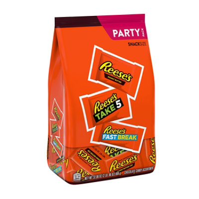 Assortments Reeses Peanut Butter Cups Fast Break Take Five - 32.06 OZ