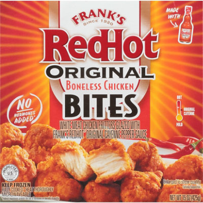 Frank's RedHot Original Boneless Chicken Bites - 15 Oz - Image 1