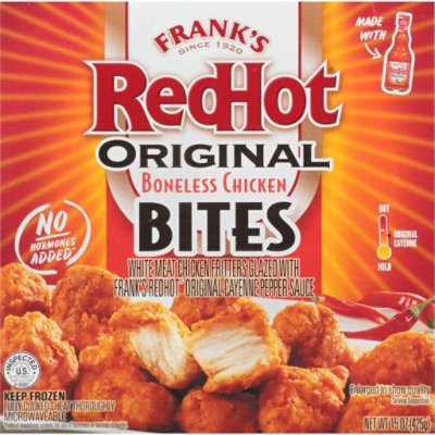 Frank's Redhot Original Cayenne Chicken Bites - 15 OZ