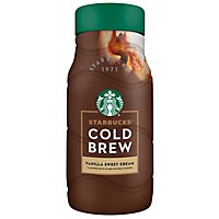 Starbucks Premium Vanilla Sweet Cream Cold Brew Coffee Beverage - 40 Fl. Oz. - Image 1