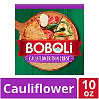 Boboli Vegetable Herb Cauliflower 12in Thin Pizza Crust - 10 Oz - Image 1