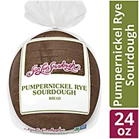 San Luis Sourdough Pumpernickel Rye Bread - 24 Oz - Image 1