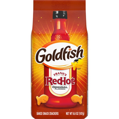 Pepperidge Farm Goldfish Frank's RedHot Crackers - 6.6 Oz - Image 1