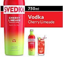 SVEDKA Cherry Limeade Flavored Vodka 70 Proof - 750 Ml
