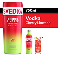 SVEDKA Cherry Limeade Flavored Vodka 70 Proof - 750 Ml - Image 1