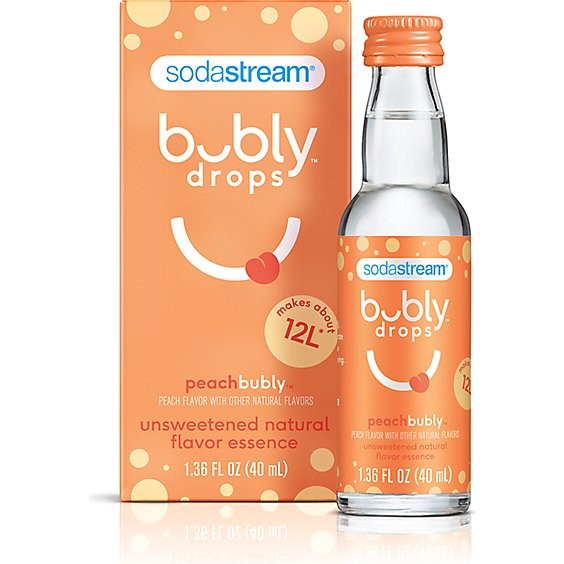 Sodastream Bubly Drops Unswt Peach - 40 ML