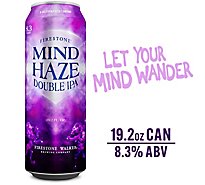 Firestone Walker Double Mind Haze Hazy Beer IPA Can - 19.2 Fl. Oz.
