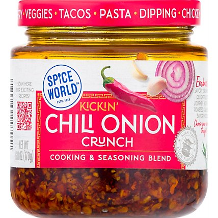 Global Flavors Chili Onion Crunch - 6 OZ - Image 2