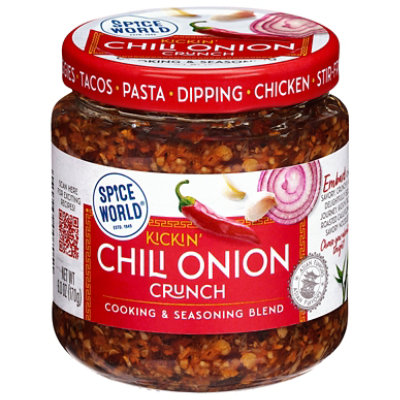 Global Flavors Chili Onion Crunch - 6 OZ - Image 1