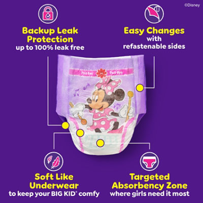 Pull-Ups Potty Training Underwear for Girls Size 4T to 5T - 56 Count - Image 3