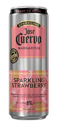 Jose Cuervo Sprklng Strwbrry Marg Single - 355 ML