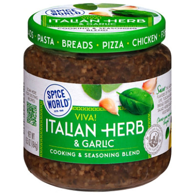 Spice World Italian Herb & Garlic - 6.5 OZ - Image 2