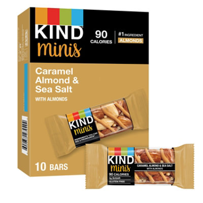 Kind Minis Caramel Almond & Sea Salt - 10-.7 OZ - Image 2