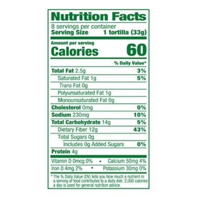 Guerrero Carb Watch Whole Wheat with Flaxseed Flour Tortillas - 8 Count - Image 3