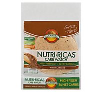 Guerrero Nutri-ricas Carb Watch Whole Wheat Tortillas 8 Count - 9.33 OZ