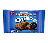 OREO Salted Caramel Brownie Flavored Creme Chocolate Sandwich Cookies Limited Edition - 12.2 Oz