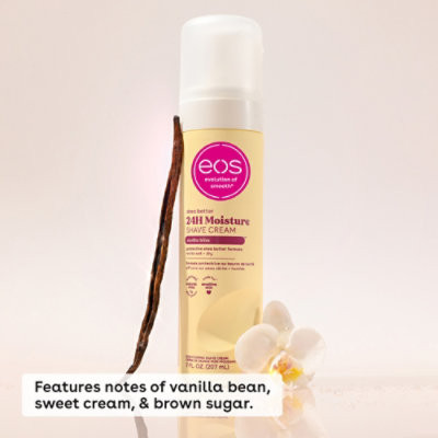 EOS Shave Cream Vanilla Bliss - 7 Fl. Oz. - Image 2