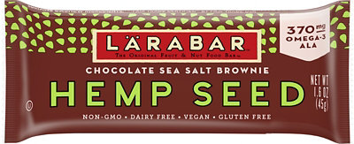 Larabar Chocolate Sea Salt Fudge Brownie With Hemp Seed - 1.6 OZ