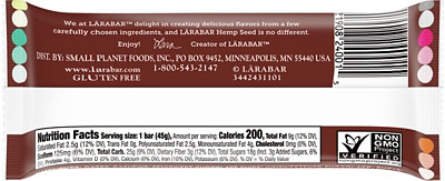 Larabar Chocolate Sea Salt Fudge Brownie With Hemp Seed - 1.6 OZ - Image 2
