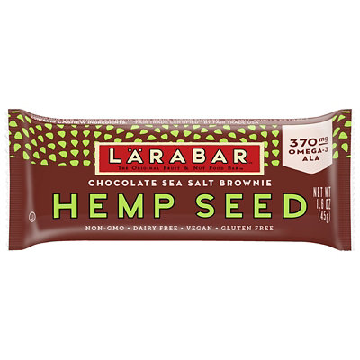 Larabar Chocolate Sea Salt Fudge Brownie With Hemp Seed - 1.6 OZ - Image 6