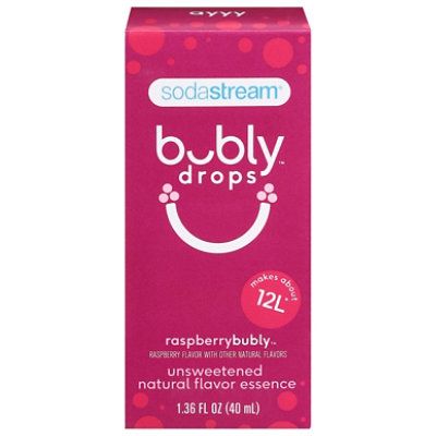 Sodastream Bubly Drops Unswt Raspberry - 40 ML - Image 2