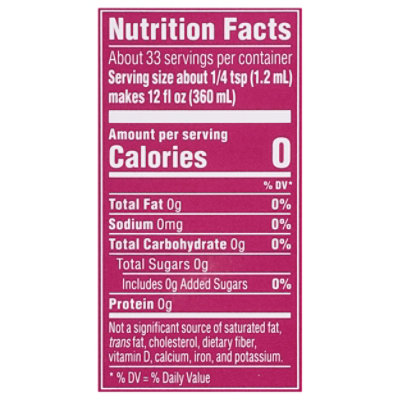 Sodastream Bubly Drops Unswt Raspberry - 40 ML - Image 4