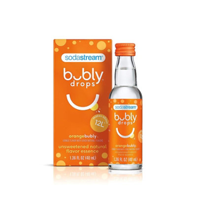 Sodastream Bubly Drops Unswt Orange - 40 ML