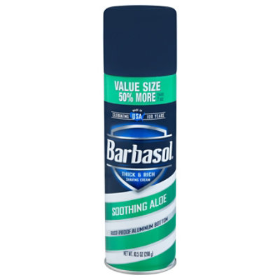 Barbasol Shave Cream Aloe - 10.5 OZ - Image 3