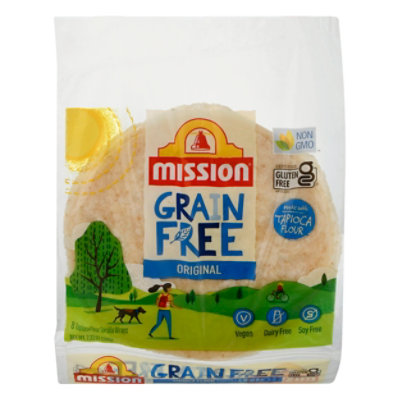 Mission Grain Free Tortilla Wraps 8 Count - 7.33 OZ - Image 3