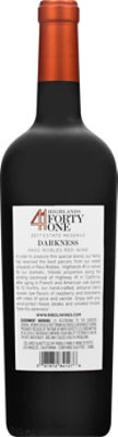 Highlands 41 Red Darkness Wine - 750 ML - Image 4