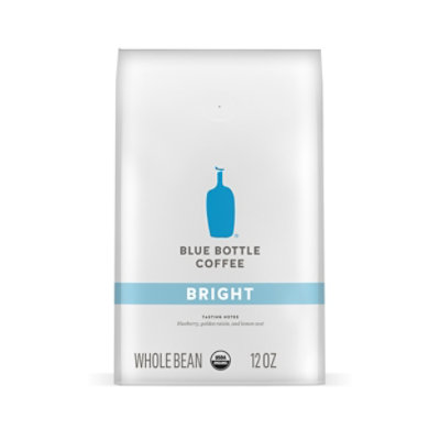 Blue Bottle Organic Bright Light Roast Whole Bean Coffee Bag - 12 Oz - Image 1