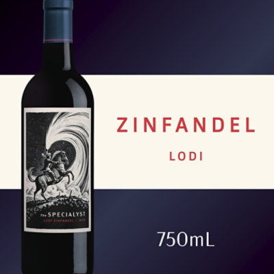 Specialyst Zinfandel Red Wine Bottle - 750 Ml - Image 1