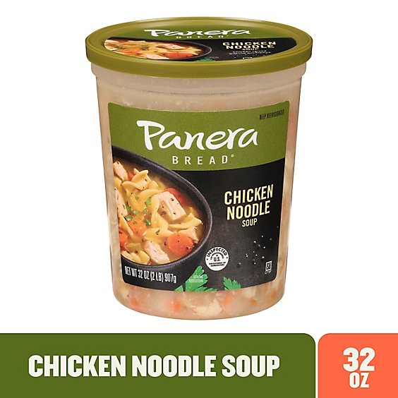 Panera Bread Chicken Noodle Soup - 32 Oz