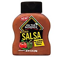 On The Border Salsa Squeeze Medium - 11.5 Oz
