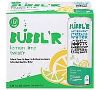 BUBBLR Antioxidant Sparkling Water Lemon Lime Twistr - 6-12 Fl. Oz.