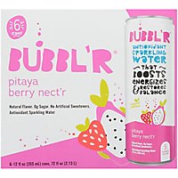 BUBBL'R Antioxidant Sparkling Water Pitaya Berry Nect'r - 6-12 Fl Oz - Image 3
